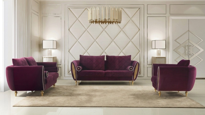 Ontwerpersbank Bankstel 3+2+1 zits Bank Bekleding Woonkamer