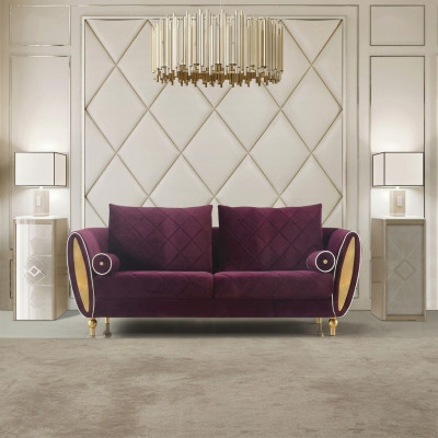 Bankstel 3-zitsbanken Sofa Bankstel Metalen Design Moderne Bankstellen