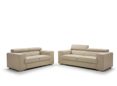 Leren bankstel bankstel 3-zits set bankstel bekleding bank bank ontwerpersbank