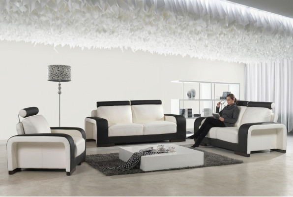 Ontwerp Bankstellen Bankstellen Bekleding 32 Zits Bankstel Sets van Leer