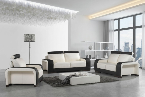 Ontwerp Bankstellen Bankstellen Bekleding 32 Zits Bankstel Sets van Leer