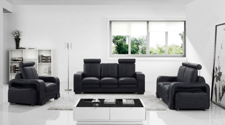 Ontwerp leren bankstel bankstellen 3+2+1 zits set bankstel bankstel sofa