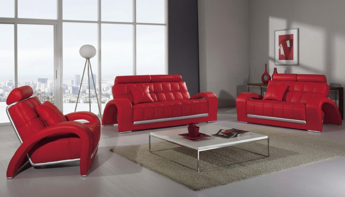 Ledersofa Bank Bankstel Nieuw 3+2-zits bankstel Design Moderne Bank