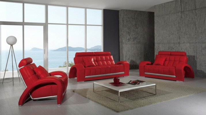 Ontwerper bankstel 3+1+1 zits bank bankstel leren set stoffering