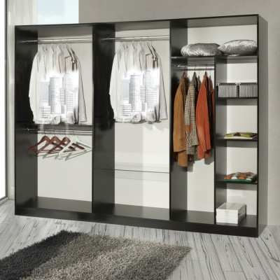 Klassieke moderne stijl kledingkast kast houten garderobe kasten meubels nieuw