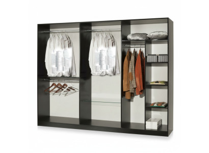 Klassieke moderne stijl kledingkast kast houten garderobe kasten meubels nieuw