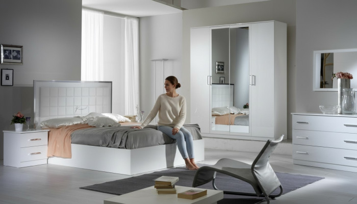 Luxe kledingkast Designer Hoogglans kledingkasten Klassieke kasten