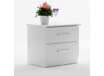 Ontwerp nachtkastje console metaal glans tafels consoles slaapkamer bijzettafel