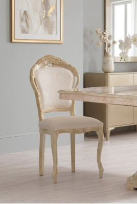 Luxe 1x stoel eetkamerstoel keukenstoelen woonkamerstoel gestoffeerde stoel stoelen