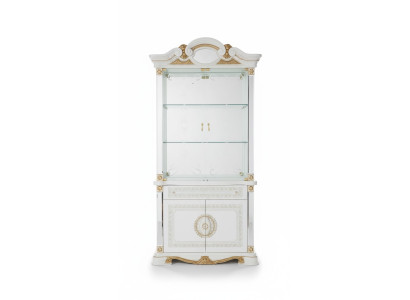 Klassieke vitrinekasten Vitrinekast Wandkasten Italiaanse meubels