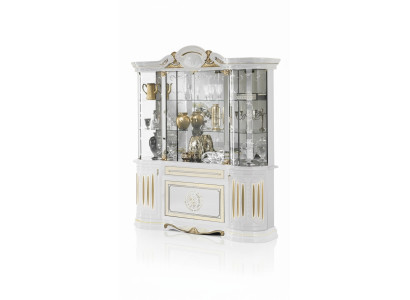 Dressoir luxe etalage vitrine glazen kast moderne stijl Italiaanse meubels