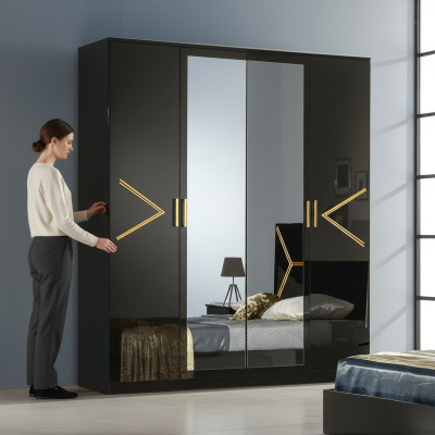 Klassieke kasten kast wandkast kledingkast slaapkamer meubels nieuw