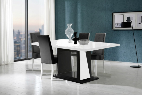 Moderne eettafel Tafel Tafels Houten eettafel Eetkamer 140/180x90cm Uitschuifbaar Nieuw