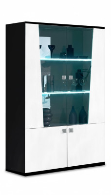 Moderne houten vitrinekast vitrines- vitrinekast kast glazen kast kasten Italië