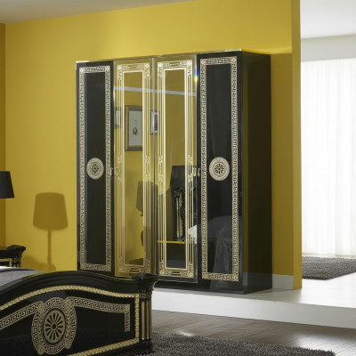 Kast Elegante kledingkast Gemaakt in Italië Klassieke kasten Slaapkamer