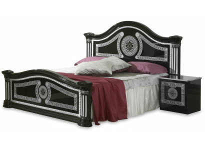 Beddenbekleding Klassiek tweepersoonsbed 180x200cm Houten hotelbedden Slaapkamer Nieuw