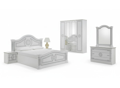 Slaapkamer Italiaans meubelset Modern Luxe 6-delig Bed Bedden Kast Nieuw