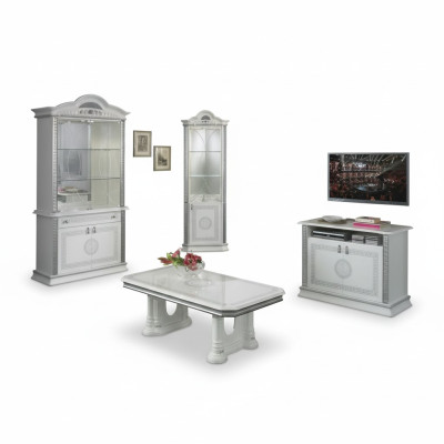 Eetkamer compleet set tafel dressoir dressoir salontafel vitrine set nieuw