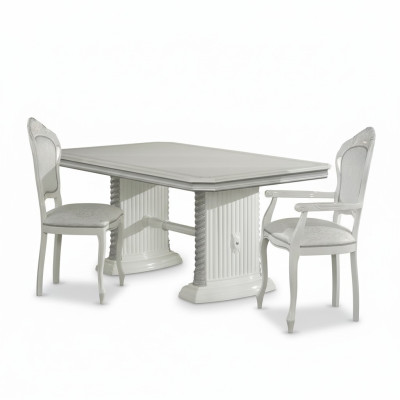 Eettafel Tafel Eetkamer Woonkamer Hout Design Tafels Italiaanse Meubels Nieuw