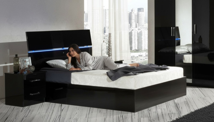 Klassiek bed Hotelbedden Gestoffeerd bed Tweepersoonsbed Modern