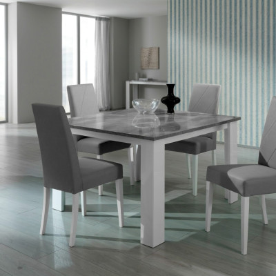 Ontwerp eettafel Vierkante moderne tafel Houten eettafels