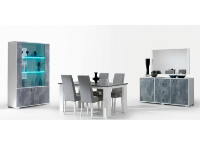 Moderne eettafel Tafel Houten tafels 160x90cm Eetkamer Gemaakt in Italië Design Nieuw