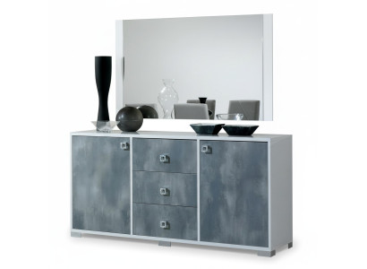 Moderne commodes 2-delige set Stijl Moderne commode + Spiegel Italiaanse meubels
