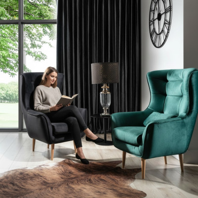Ontwerp Fauteuil Lounge Club TV Stoel Stoelen Ontspan Relax Fauteuil Kantoor Bekleding Nieuw