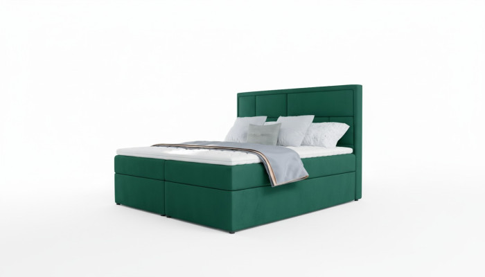 Luxe bed van fluweel 180x215 klassiek slaapkamer Italiaanse meubels