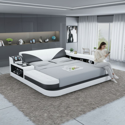 Multifunctioneel bed Tweepersoonsbed Modern bedframe Bedden 180x200cm