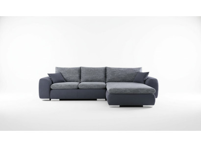 Hoekbank Bedfunctie Bank Grijze Bekleding Banken Textiel Bankstellen Sofa