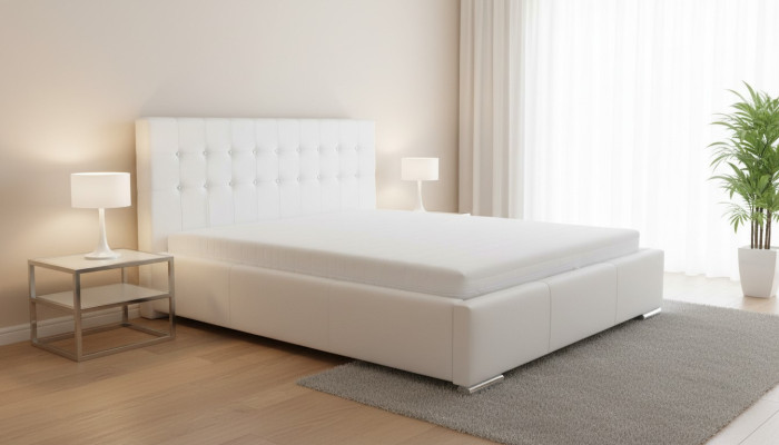 Designer bed slaapkamer beddengoed textiel leer hotel luxe bekleding luxe