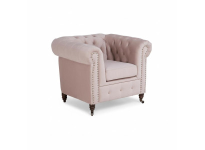 Edel ontwerp Chesterfield gestoffeerde fauteuil tv-zitclublounge textiel