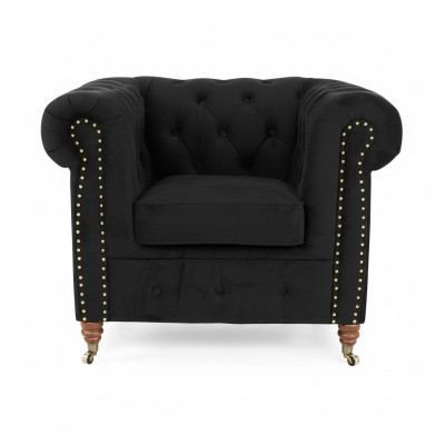 Ontwerp fauteuil leer luxe tv-bank 1-zits relaxbank lounge club