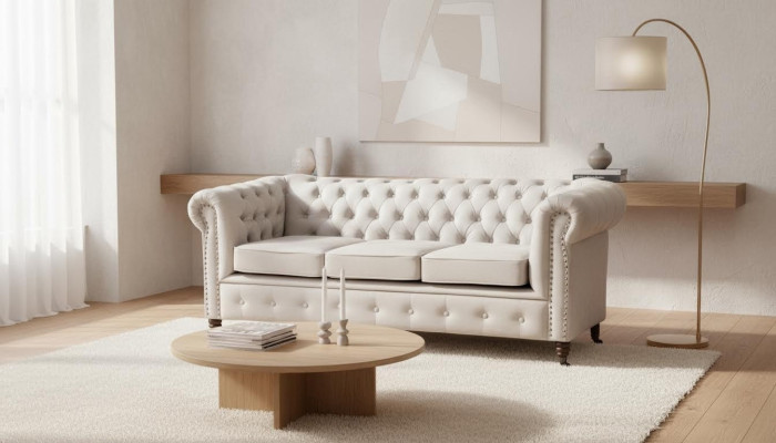 Chesterfield bankstel 3+2 zits design bank gestoffeerd bankstel set nieuw  Chesterfield bankstel 3+2 zits design bank gestoffeerd bankstel set nieuw
