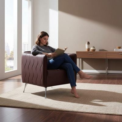 Ontwerp Loungestoel Eetkamer Fauteuil Relax Fauteuil Horeca Stoel Stoel