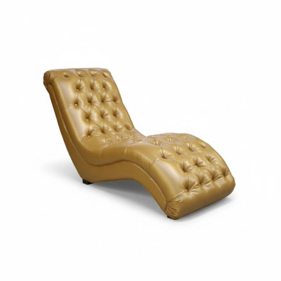 Chesterfield ligstoelbank Chaiselongues Bank Lounge Club Decoratie Relax Ligbank Leder