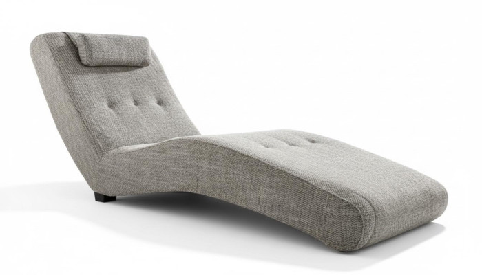 Chaiselongue relaxbank loungesofa Chesterfield bank bank textiel
