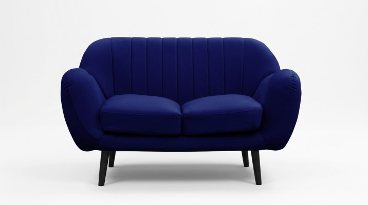 Bank bekleding 3+2+1 zits bekleding meubels bankstel banken blauw sofa's