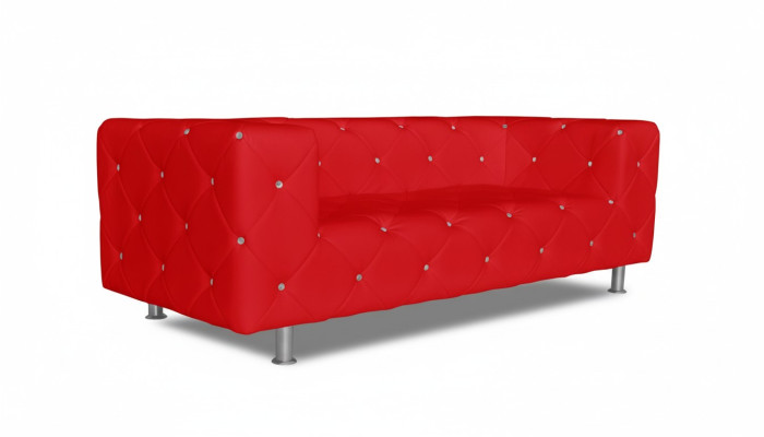 Driedelige design bank bank bekleding bank stoffen bank modern ontspannen club 3-zits
