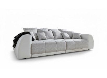 Sofa Bank 310cm Gestoffeerde Banken 5-zits Stof grote xxl Woonkamer Bankstellen