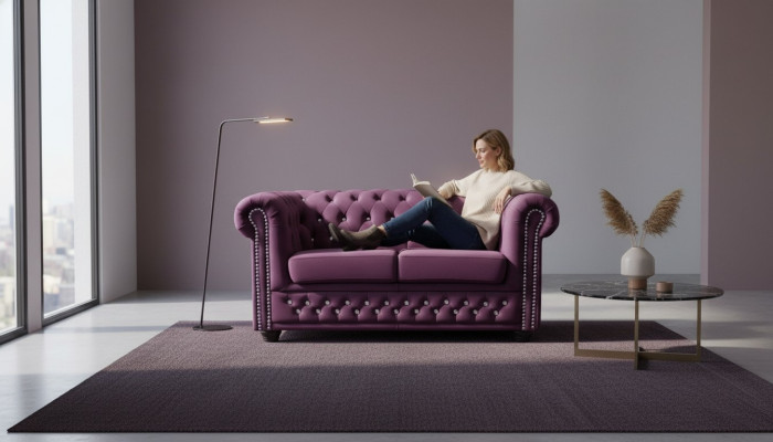 Chesterfield bankstel 2+1 zits designbank bankstel set nieuw