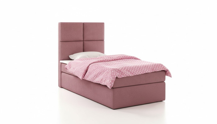 Hotelbed Boxspring Blauw Design Bed Grote Bekleding Huwelijk Luxe Bedden