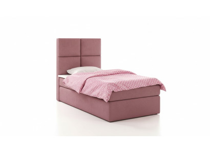 Hotelbed Boxspring Blauw Design Bed Grote Bekleding Huwelijk Luxe Bedden