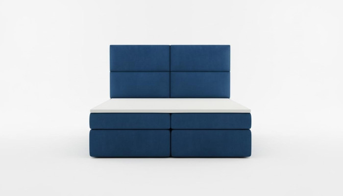 Bed met bekleding Design bed Slaapkamer Textiel Lederen bekleding Hotelbedden Boxspring