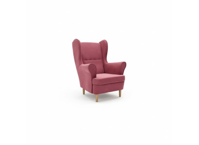 Fauteuil Club Lounge Designer met leuningen Stoel Bekleed Sofa 1-zits Televisie Textiel