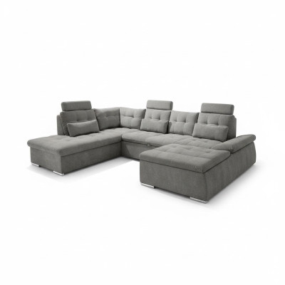 Hoekbank U-vorm Bank Woonlandschap Set Bedfunctie Bekleding Design