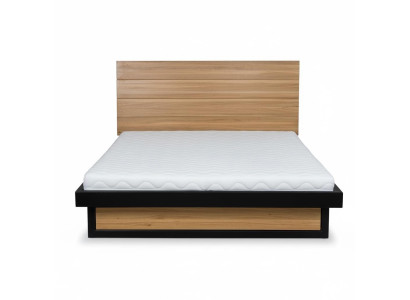 Loftbedden 140x200cm Massief Hout Slaapkamer Meubels Echt Houten Bed Eik Metaal