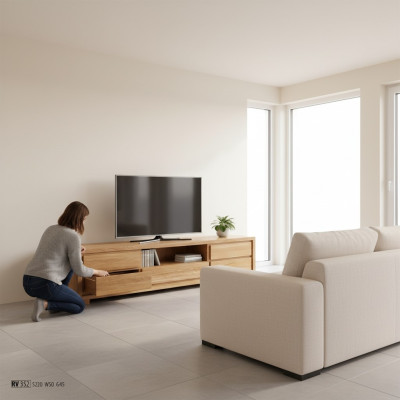 Ontwerp rtv tv dressoir commode lage kast plank luxe woonkamermeubel