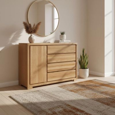 Houten design commodes commode kast hoge kast dressoir laden dressoir